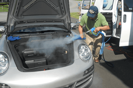 راه اندازی کارواش بخار