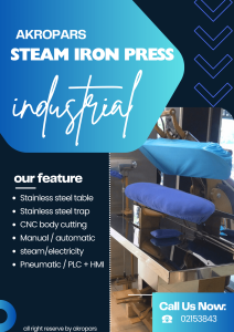 اتو پرس صنعتی 