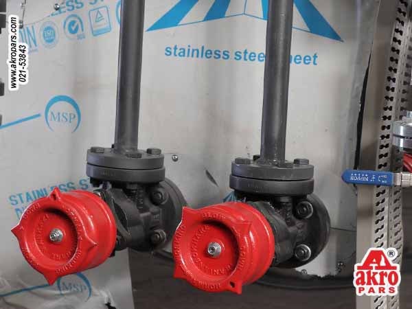 دیگ بخار 2000 کیلویی 8 تجهیزات دیگ بخار استاندارد خوابیده