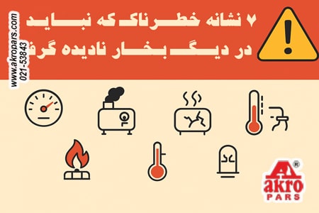 خطر در دیگ بخار