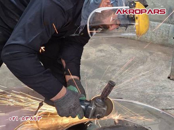 مراحل ساخت دیگ بخار استاندارد